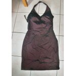 Robe courte taille 40 mauve lacets au dos . . . .