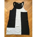 Robe débardeur promod taille 2 gris anthracite, gris clair et noir Robe débardeur promod taille 2 gris anthracite, gris clair et noir