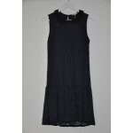 Robe dentelle bleu marine - naf naf - t. 42 - neuve Robe dentelle bleu marine - naf naf - t. 42 - neuve