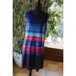Robe neuve desigual  rayures fichsia / bleu marine , vif, clair / orange. . taille tiquete:xl