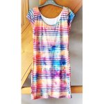 Robe desigual taille 36 multicolore coton doubl�e tbe