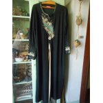 Robe djellaba noire