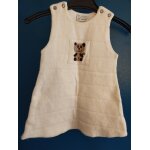 Robe dpam chasuble beige �cru 23 mois