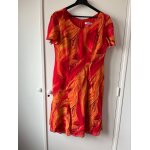 Robe dt  christine laure  en 40 rouge orang