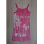 Robe d't longue style tie and dye avec imprimes