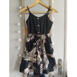 Robe �t� noir et beige