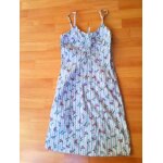 Robe À fleurs rose et verte - promod - 36 / 38 Robe À fleurs rose et verte - promod - 36 / 38