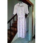 Robe fleurie vintage burberrys