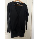 Robe gilet boutonnée noire zara taille l Robe gilet boutonnée noire zara taille l