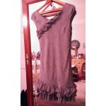 Robe grise fleurs colores 36 s cop copine.