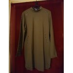 Robe grise  rivets argent esprit rock t42