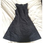 Robe grise sans manche, h&m, taille 34, grise, en trs bon tat