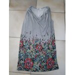 Robe grise sans manche taille 42 / 44 motifs multicolores marque la redoute