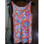 Robe h&ampm taille 12 ans tons orange , imprim�s