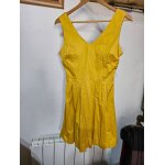 Robe jaune camaeu 38