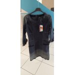 Robe jeans noir taille 36 desigual manches 3 / 4 avec dentelle neuve Robe jeans noir taille 36 desigual manches 3 / 4 avec dentelle neuve