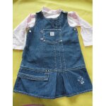 Robe en jean + sous pulle tout simplement Robe en jean + sous pulle tout simplement