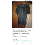 Robe en jean de taille 40 fr neuve