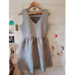 Robe jogging grise 40 l 3 suisses .