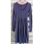 Robe en laine violette. naf naf. taille 36