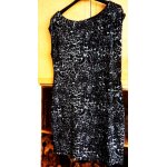 Robe lopard taille 42 noire et grise moulante tiquete xl zara