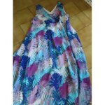Robe longue blanche porte - taille 40