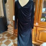 Robe longue cache coeur taille l