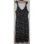 Robe longue lgre - haut  bretelles volantes - corsage piqu  la taille sur une jupe vase et virevoltant ...