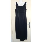 Robe longue noire fendu ct 42 xl / 42trs bon tatjulie guerlande