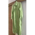 Robe longue ouverte chacok verte pomme