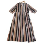 Robe longue À rayures taille 46 Robe longue À rayures taille 46