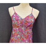 Robe longue violette fleurie kiabi t38, neuve Robe longue violette fleurie kiabi t38, neuve