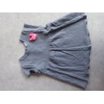 Robe manches courtes tricot gris foncé chat dpam - 6 mois Robe manches courtes tricot gris foncé chat dpam - 6 mois
