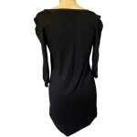 Robe manches longues femme taille : l marque : pimkie, couleur : noir. matire : 40% acrylique, 35% nylon ...