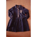 Robe manches longues en jean in extenso - 4 ans Robe manches longues en jean in extenso - 4 ans