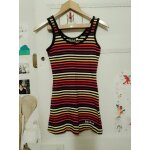 Robe moulante raye colore 30 xxxs little marcel.