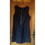 Robe naf naf chasuble t40 bleu