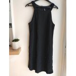 Robe naf naf noire �paules d�nud�es t38