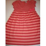 Robe noeud rayée abricot grenadine cyrillus 12 ans Robe noeud rayée abricot grenadine cyrillus 12 ans