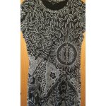 Robe noir et blanche desigual t l