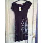 Robe noire desigual taille s strass et imprim neuve avec tiquette