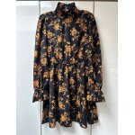 Robe noire et dore shein - taille m