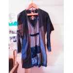 Robe noire / grise 40 l desigual.