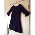 Robe noire h&m mi - longue style vintage taille 36