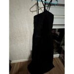 Robe noire longue t46
