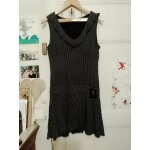 Robe noire  pois blancs 40 l cache cache.