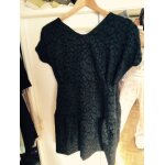 Robe noire taille s manches courtes marque zara Robe noire taille s manches courtes marque zara