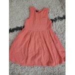 Robe orange corail 4 ans