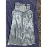 Robe pepe jeans impressions bleues, sans manches, taille l Robe pepe jeans impressions bleues, sans manches, taille l