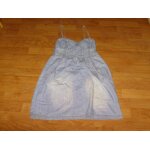 Robe pimkie dos nu smoke jean lger 34 bleu